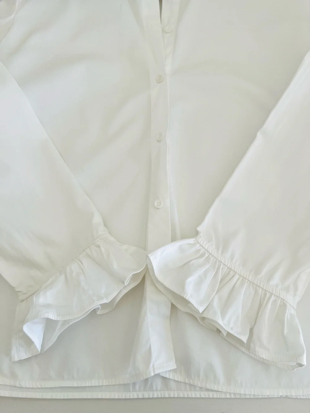 Sezane ERINE SHIRT Size: US4/EU36 Color: Ecru